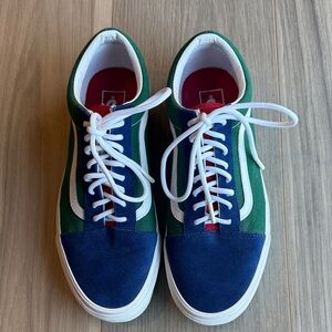 Vans Unisex Old Skool Yacht Club Platform  Sneakers Men Size 9.5 Women 11